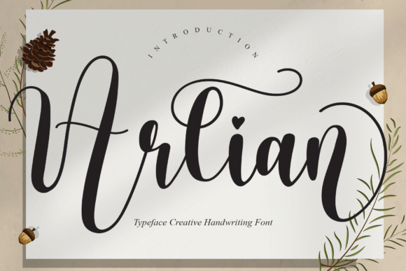 Arlian Typeface Review: Elevating Campaign Visuals with Refined Script Design