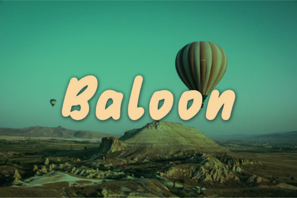 Baloon Handwritten Font for Engaging Social Media Graphics