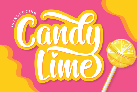 Candy Lime: A Sweet Handwritten Typeface for Editorial Design