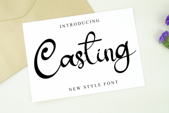Casting Typeface: A Designer’s Take on Chic Script Branding