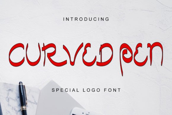 Curved Pen Typeface: A Stylish Script for Elegant Branding