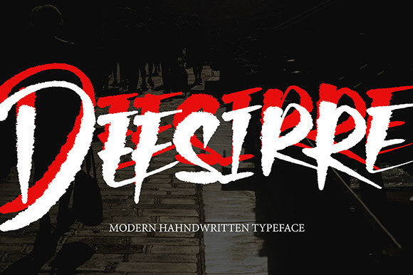 Deesirre: A Bold Handwritten Typeface for Modern Crafters