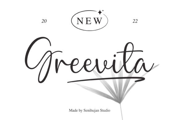 Greevita Review: A Sweet Handwritten Typeface for Gentle Branding