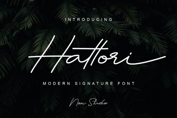 Hattori: A Timeless Handwritten Typeface for Editorial Design