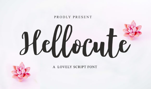 Hellocute: The Creative Script Font That Elevates Small Business Branding