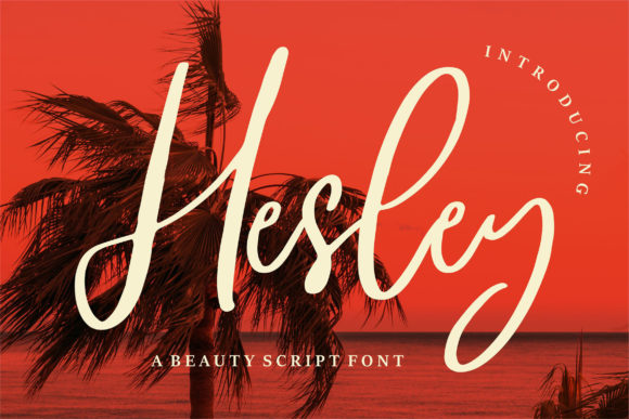 Hesley: The Elegant Script Typeface for High-Impact Campaigns
