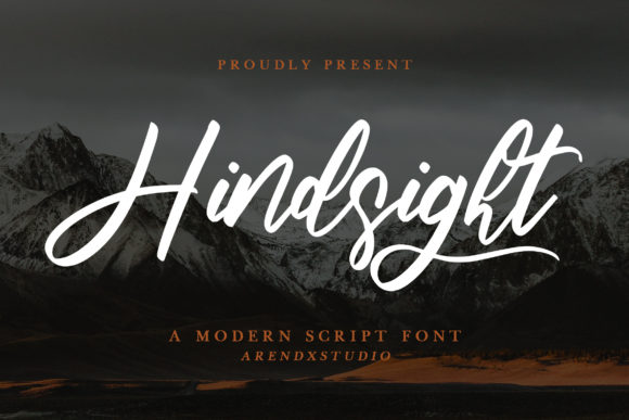 Hindsight: A Delicate Handwritten Font for Editorial Design