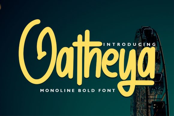 Jatheya: The Handwritten Typeface for Authentic Craft Branding