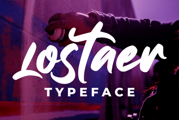 Lostaer: The Vintage Handwritten Typeface for Bold Campaigns