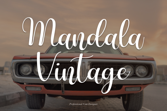 Mandala Vintage: The Handwritten Typeface That Elevated My Brand Identity