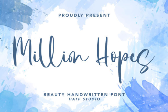 Million Hopes: The Script Font That Polished Our Brand Identity