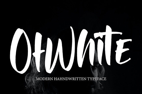 Ofwhite: A Handwritten Typeface for Modern Editorial Design