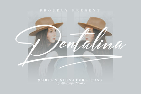 Pentalina: A Handwritten Typeface for Editorial Elegance