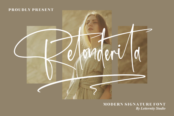Retonderita: A Script Font for Modern Campaign Design
