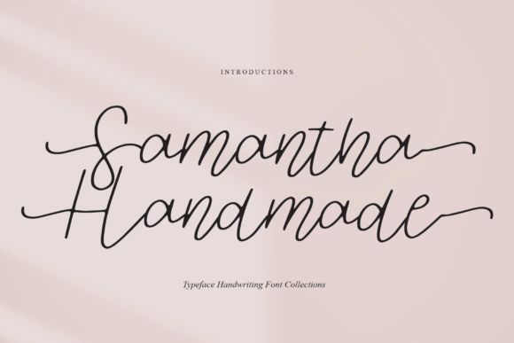 Samantha Handmade: A Refined Script for Editorial Elegance