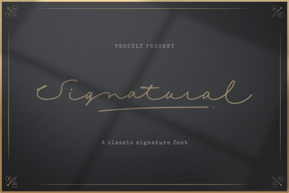 Signatural: The Delicate Script Font for Scroll-Stopping Brand Visuals
