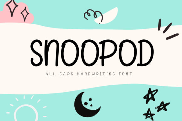 Snoopod: A Handwritten Typeface for Authentic Web Design