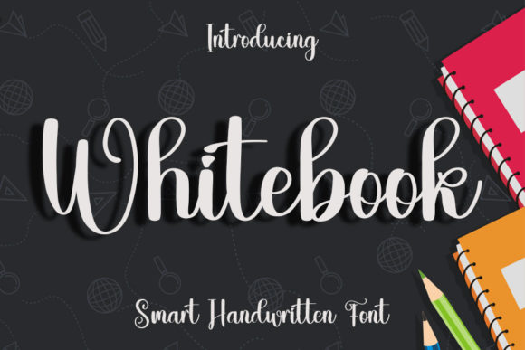 Whitebook: A Handwritten Font for Elegant Brand Identity